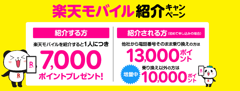 楽天モバイル キャンペーン画像